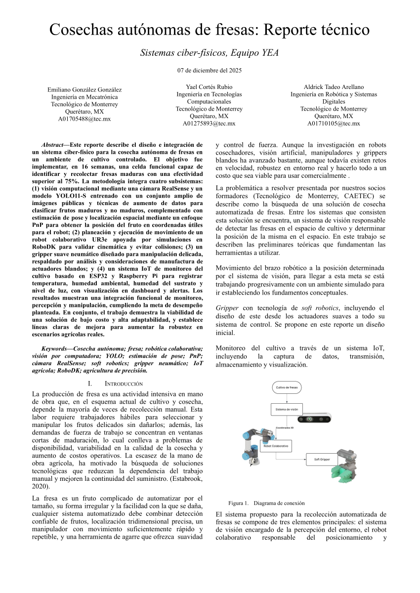 Technical Report (Spanish) first page preview