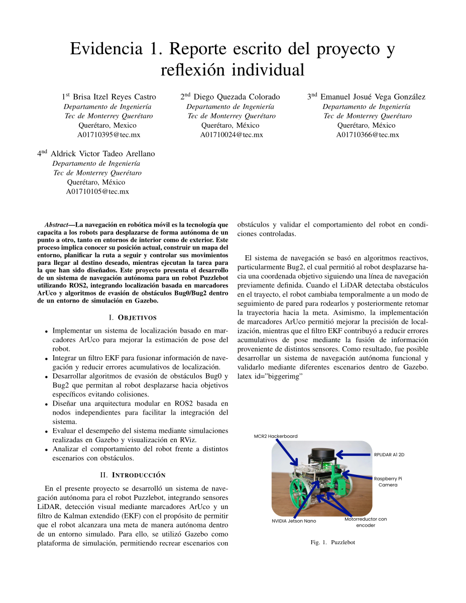 Technical Report (ES) first page preview